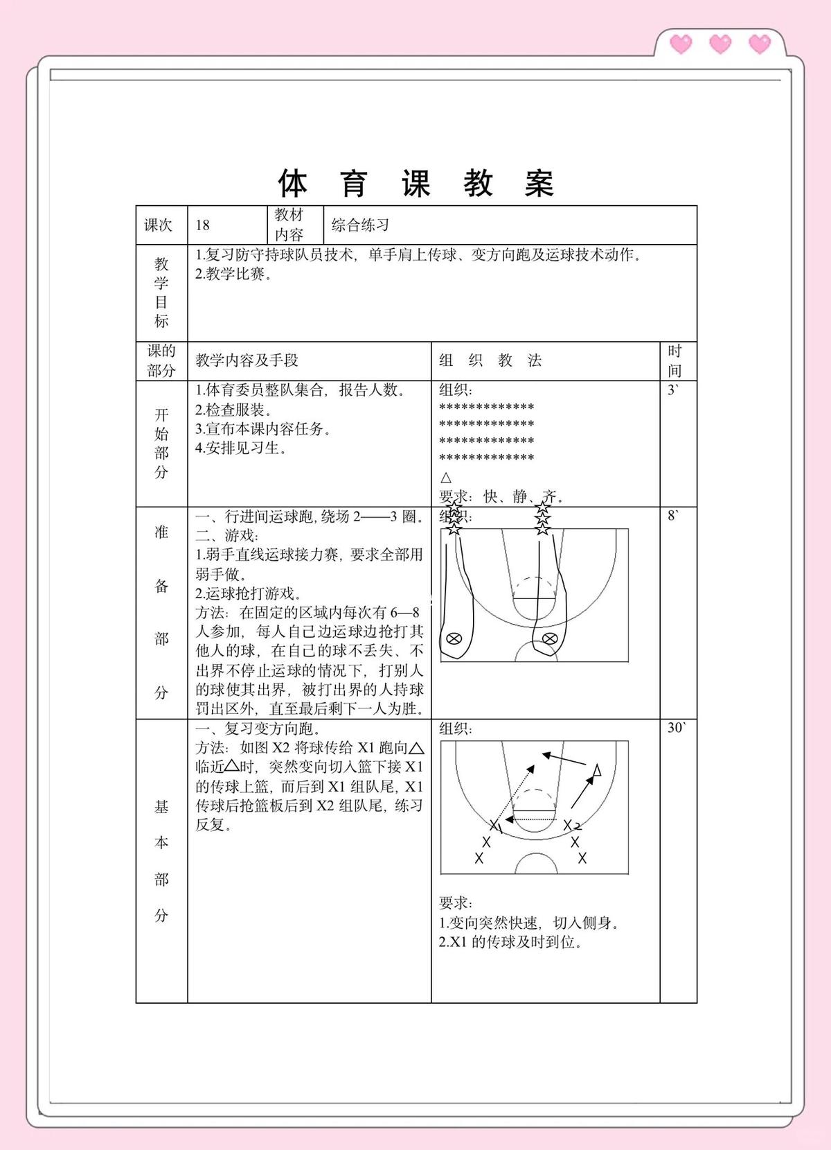 中学生篮球训练方法